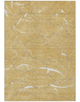 LOOMLAN Rugs Sahari Gold Washable Indoor-Outdoor Rug