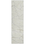 LOOMLAN Rugs Sahari Ivory Washable Indoor-Outdoor Rug