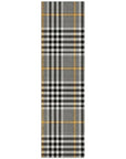 LOOMLAN Rugs Samira Black Washable Indoor-Outdoor Rug