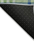 LOOMLAN Rugs Samira Green Washable Indoor-Outdoor Rug