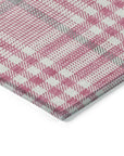 LOOMLAN Rugs Samira Pink Washable Indoor-Outdoor Rug