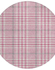 LOOMLAN Rugs Samira Pink Washable Indoor-Outdoor Rug