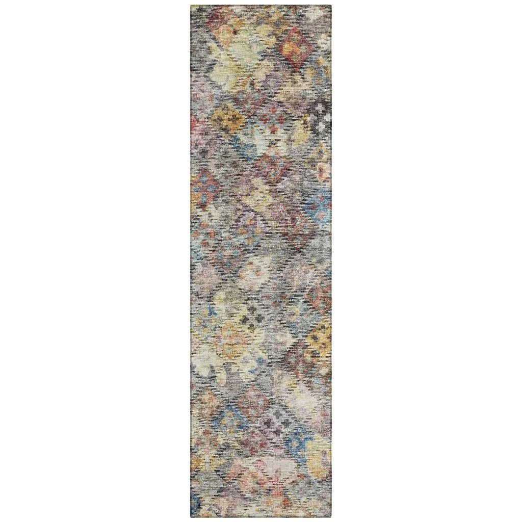 LOOMLAN Rugs San Marino Gold Washable Indoor-Outdoor Rug