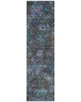 LOOMLAN Rugs San Marino Teal Washable Indoor-Outdoor Rug