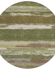 LOOMLAN Rugs Sanara Green Washable Indoor-Outdoor Rug