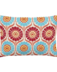 Sangria Romance Block Confetti Outdoor Pillow - LOOMLAN - Earnest Collection - Outdoor Pillows