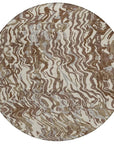 LOOMLAN Rugs Saphara Brown Washable Indoor-Outdoor Rug