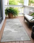 LOOMLAN Rugs Saphirae Ivory Washable Indoor-Outdoor Rug