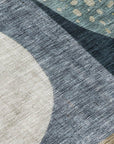 LOOMLAN Rugs Seraphine Blue Washable Indoor-Outdoor Rug