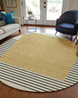 LOOMLAN Rugs Sienna Gold Washable Indoor-Outdoor Rug