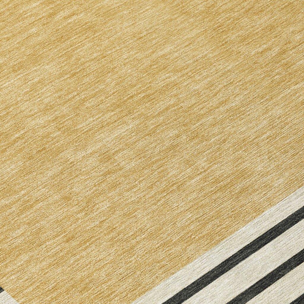 LOOMLAN Rugs Sienna Gold Washable Indoor-Outdoor Rug
