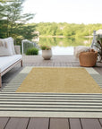 LOOMLAN Rugs Sienna Gold Washable Indoor-Outdoor Rug