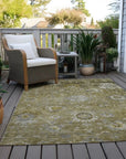 LOOMLAN Rugs Sofia Brown Washable Indoor-Outdoor Rug