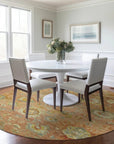 LOOMLAN Rugs Sofia Orange Washable Indoor-Outdoor Rug