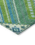 LOOMLAN Rugs Solene Lime Washable Indoor-Outdoor Rug