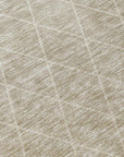 LOOMLAN Rugs Soleya Brown Washable Indoor-Outdoor Rug
