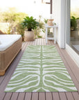 LOOMLAN Rugs Solstice Aloe Washable Indoor-Outdoor Rug
