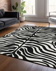 LOOMLAN Rugs Solstice Black Washable Indoor-Outdoor Rug