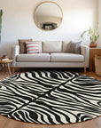 LOOMLAN Rugs Solstice Black Washable Indoor-Outdoor Rug