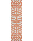 LOOMLAN Rugs Solstice Coral Washable Indoor-Outdoor Rug
