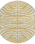 LOOMLAN Rugs Solstice Gold Washable Indoor-Outdoor Rug