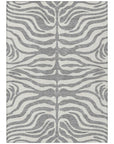 LOOMLAN Rugs Solstice Gray Washable Indoor-Outdoor Rug