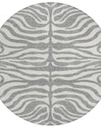LOOMLAN Rugs Solstice Gray Washable Indoor-Outdoor Rug