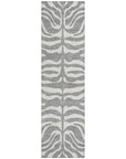 LOOMLAN Rugs Solstice Gray Washable Indoor-Outdoor Rug