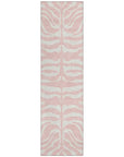 LOOMLAN Rugs Solstice Pink Washable Indoor-Outdoor Rug