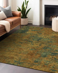 LOOMLAN Rugs Sonata Orange Washable Indoor-Outdoor Rug