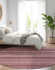 LOOMLAN Rugs Sonava Red Washable Indoor-Outdoor Rug