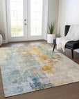 LOOMLAN Rugs Soraya Ivory Washable Indoor-Outdoor Rug