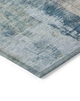 LOOMLAN Rugs Soraya Ivory Washable Indoor-Outdoor Rug