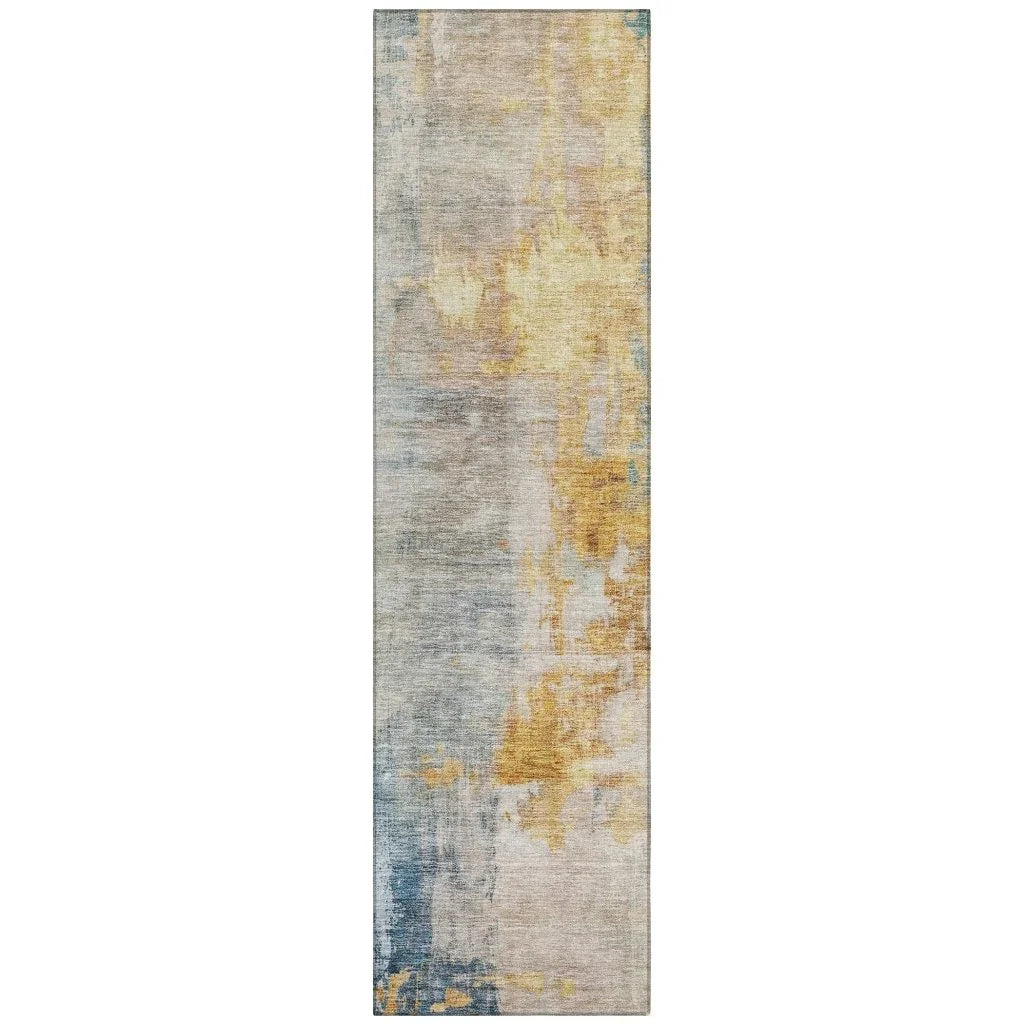 LOOMLAN Rugs Soraya Ivory Washable Indoor-Outdoor Rug