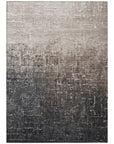 LOOMLAN Rugs Sorella Brown Washable Indoor-Outdoor Rug