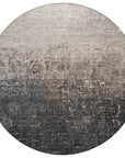 LOOMLAN Rugs Sorella Brown Washable Indoor-Outdoor Rug