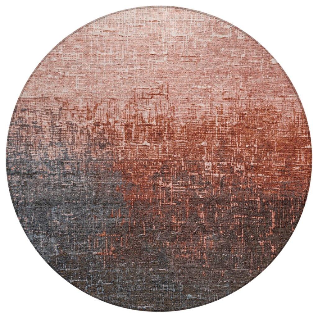 LOOMLAN Rugs Sorella Orange Washable Indoor-Outdoor Rug