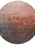 LOOMLAN Rugs Sorella Orange Washable Indoor-Outdoor Rug