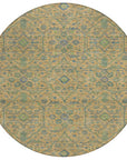 LOOMLAN Rugs Soren Orange Washable Indoor-Outdoor Rug