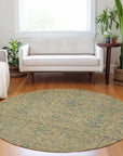 LOOMLAN Rugs Soren Orange Washable Indoor-Outdoor Rug