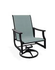 St. Catherine Swivel Rocker Marine Grade Polymer Arms-Outdoor Accent Chairs-Telescope-LOOMLAN