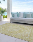 LOOMLAN Rugs Stockholm Gold Washable Indoor-Outdoor Rug