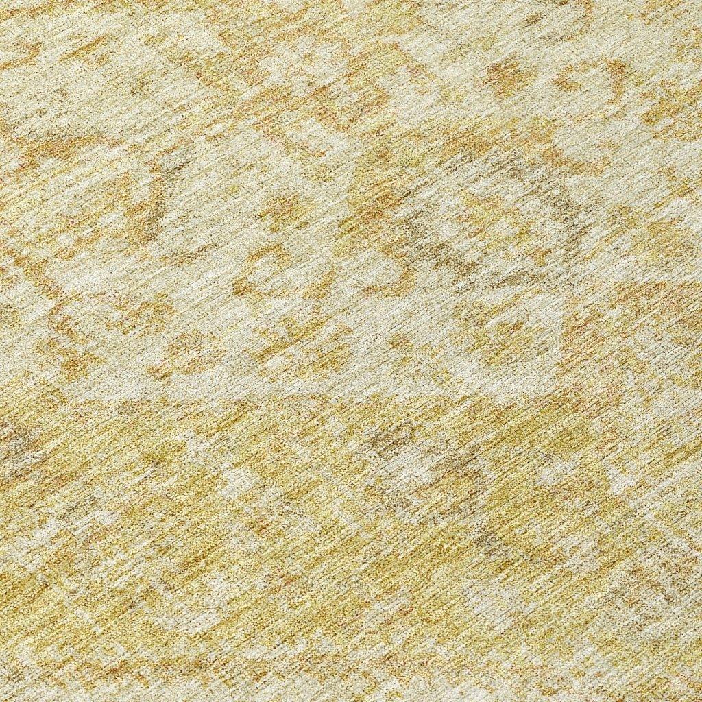 LOOMLAN Rugs Stockholm Gold Washable Indoor-Outdoor Rug