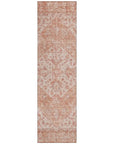 LOOMLAN Rugs Stockholm Orange Washable Indoor-Outdoor Rug