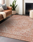 LOOMLAN Rugs Stockholm Orange Washable Indoor-Outdoor Rug