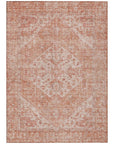 LOOMLAN Rugs Stockholm Orange Washable Indoor-Outdoor Rug
