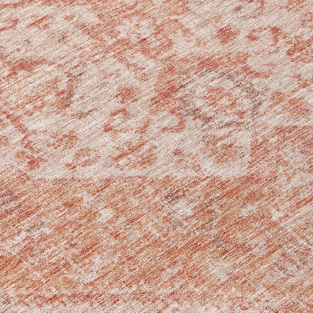 LOOMLAN Rugs Stockholm Orange Washable Indoor-Outdoor Rug