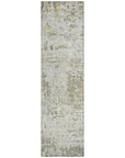 LOOMLAN Rugs Suri Brown Washable Indoor-Outdoor Rug