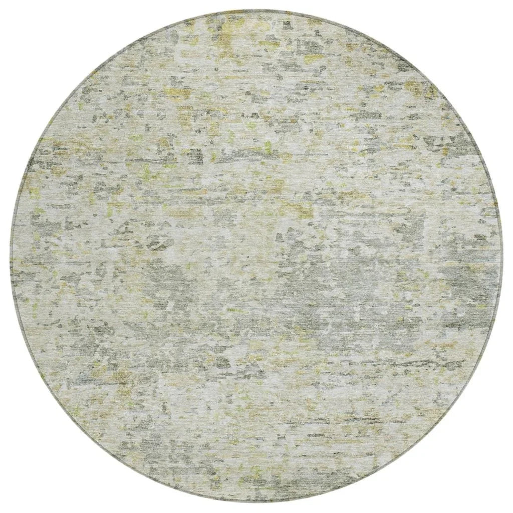 LOOMLAN Rugs Suri Green Washable Indoor-Outdoor Rug
