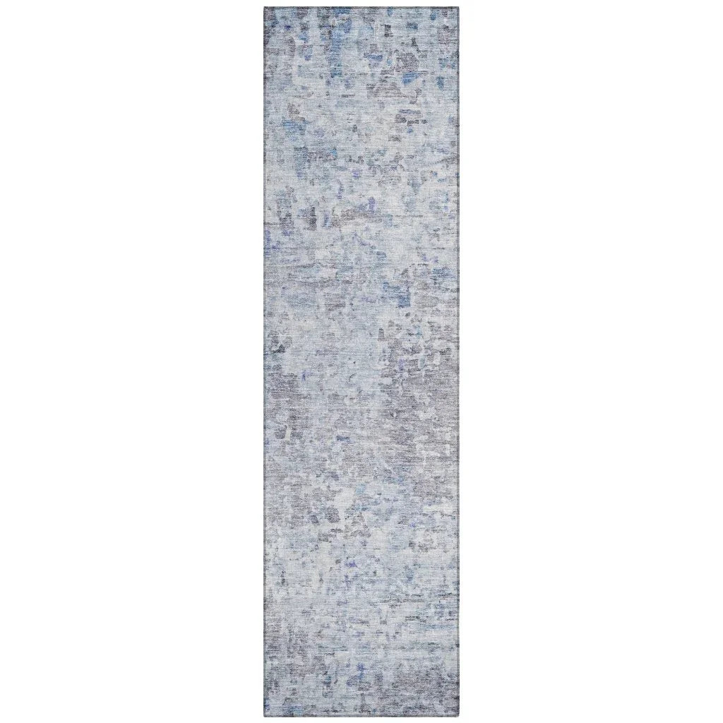 LOOMLAN Rugs Suri Sky Washable Indoor-Outdoor Rug